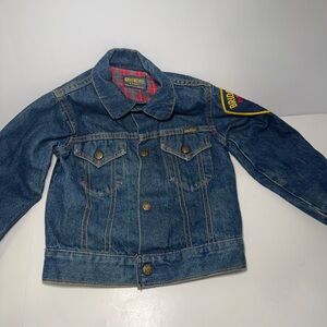 OshKosh B’gosh Toddler Denim Jacket Bridgewater Fire Patch Kids